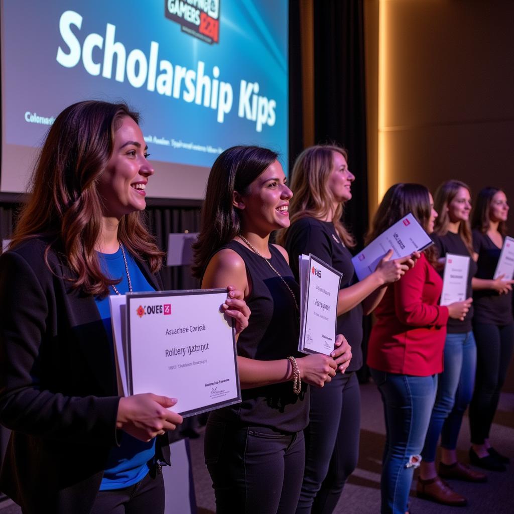 Gamers Helping Gamers Scholarship Award Ceremony