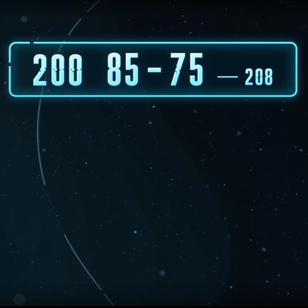 Number Sequence 200 85 75 in a Gaming Context