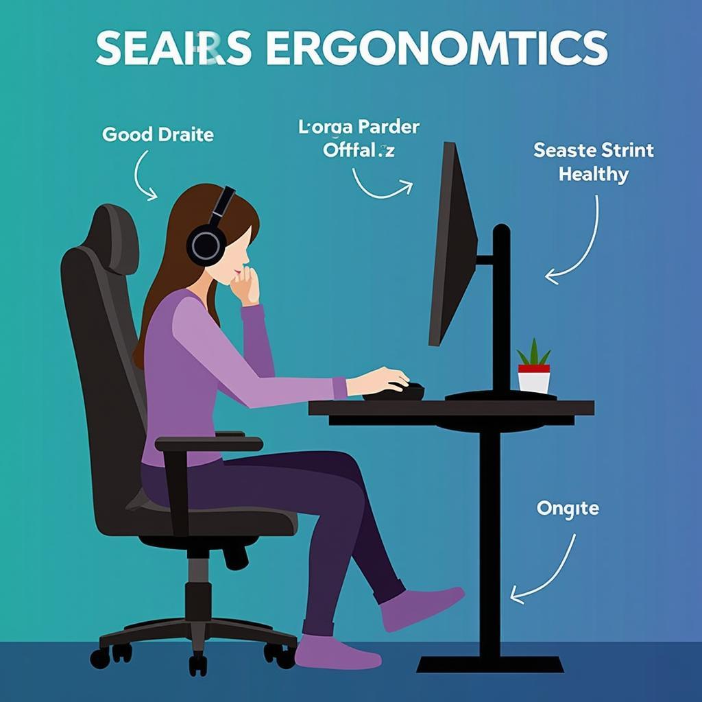 Ergonomic Gaming Setup for Healthy Posture