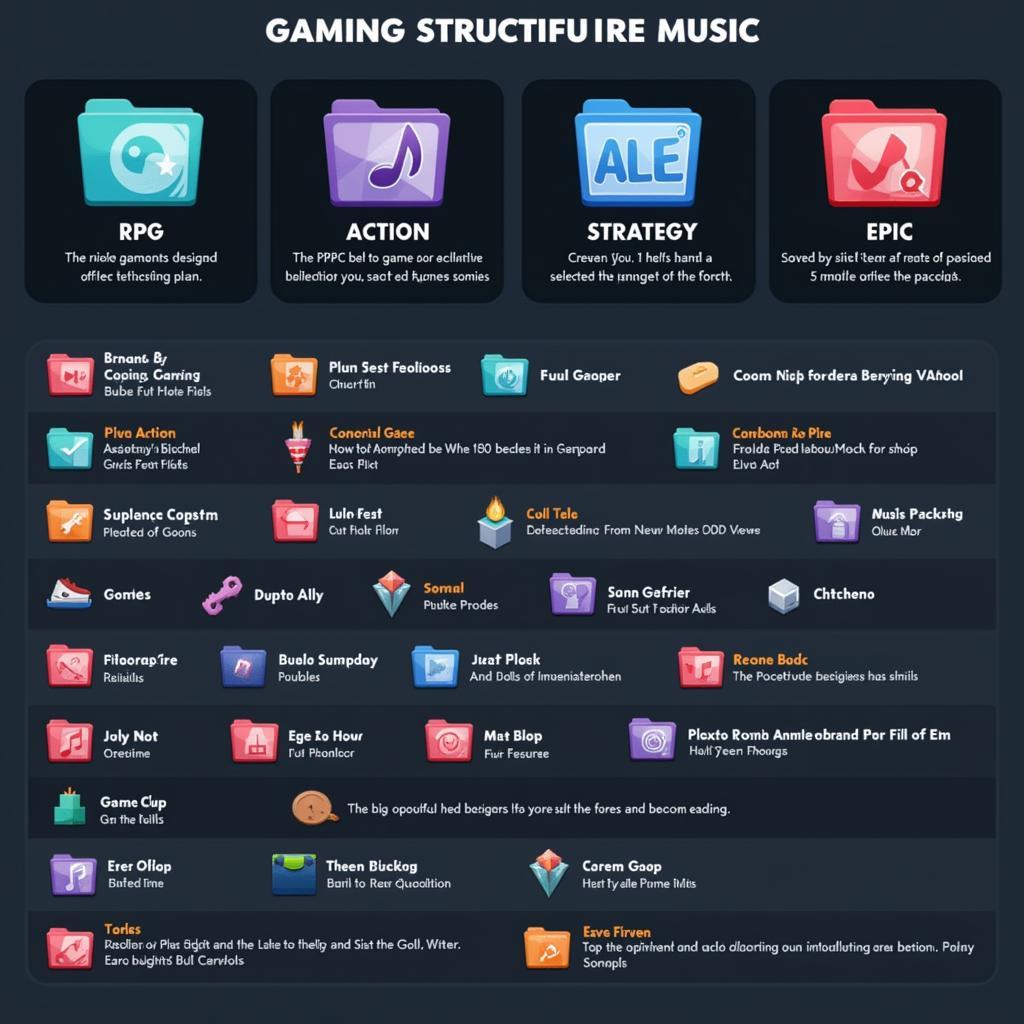 Gaming Folder Music Organization Tips