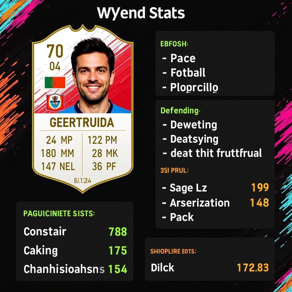 Geertruida's FIFA 23 In-Game Stats