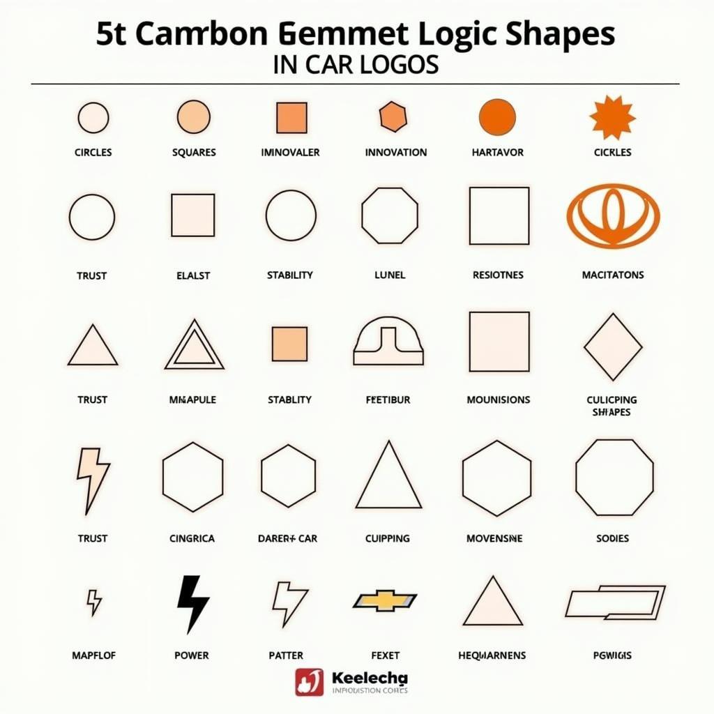 The Psychology of Geometric Shapes in Car Logos