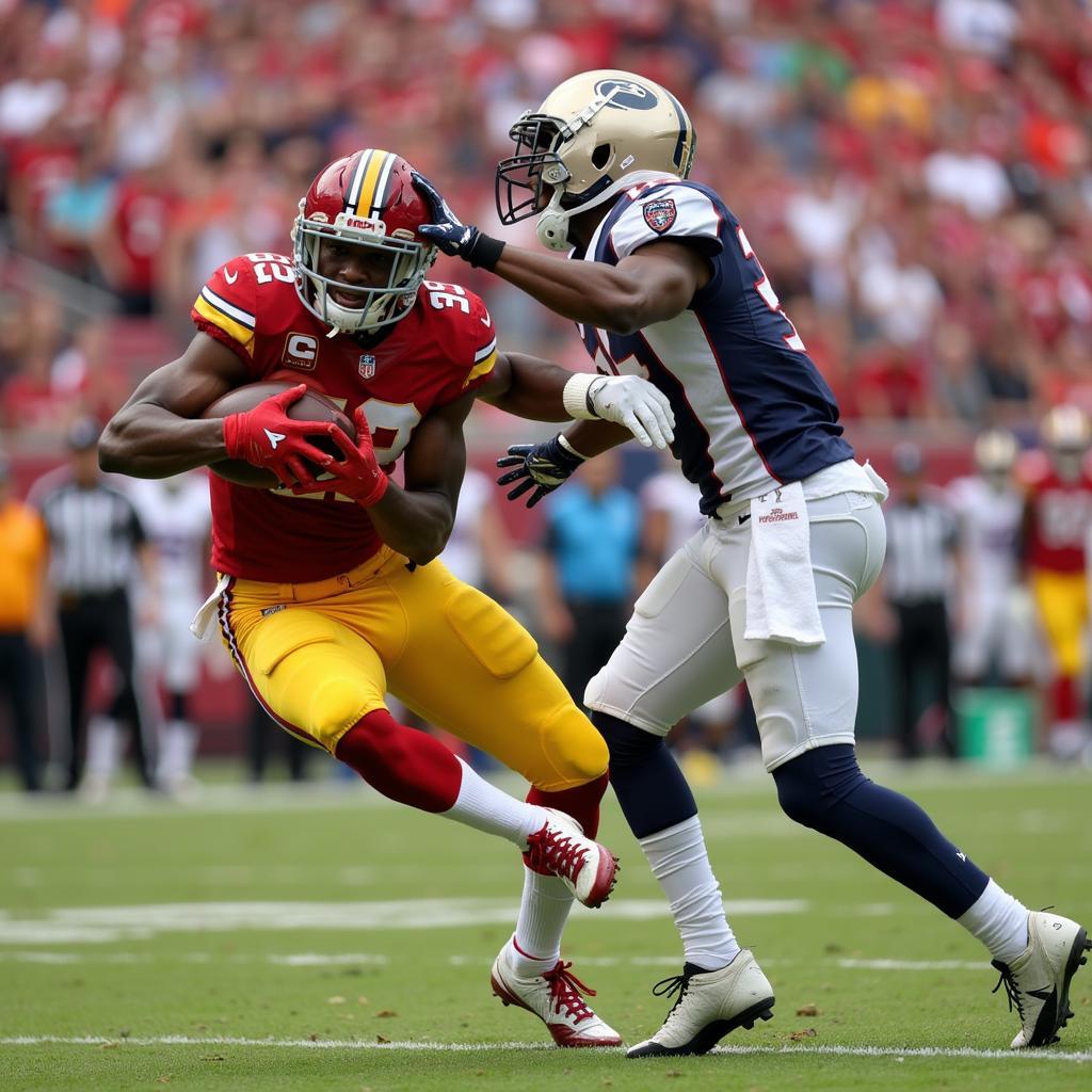 George Pickens Making a Catch in Week 1