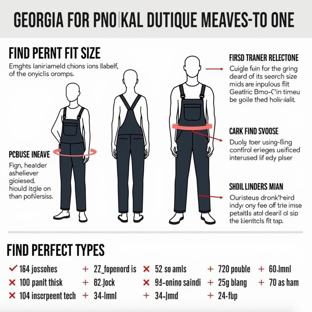 A Visual Guide to Georgia Tech Overall Sizing