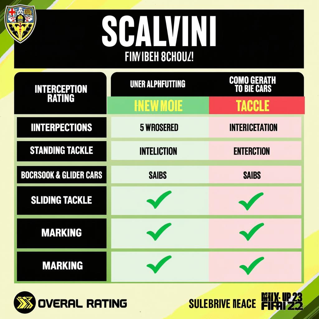 Giorgio Scalvini FIFA 23 Defensive Stats