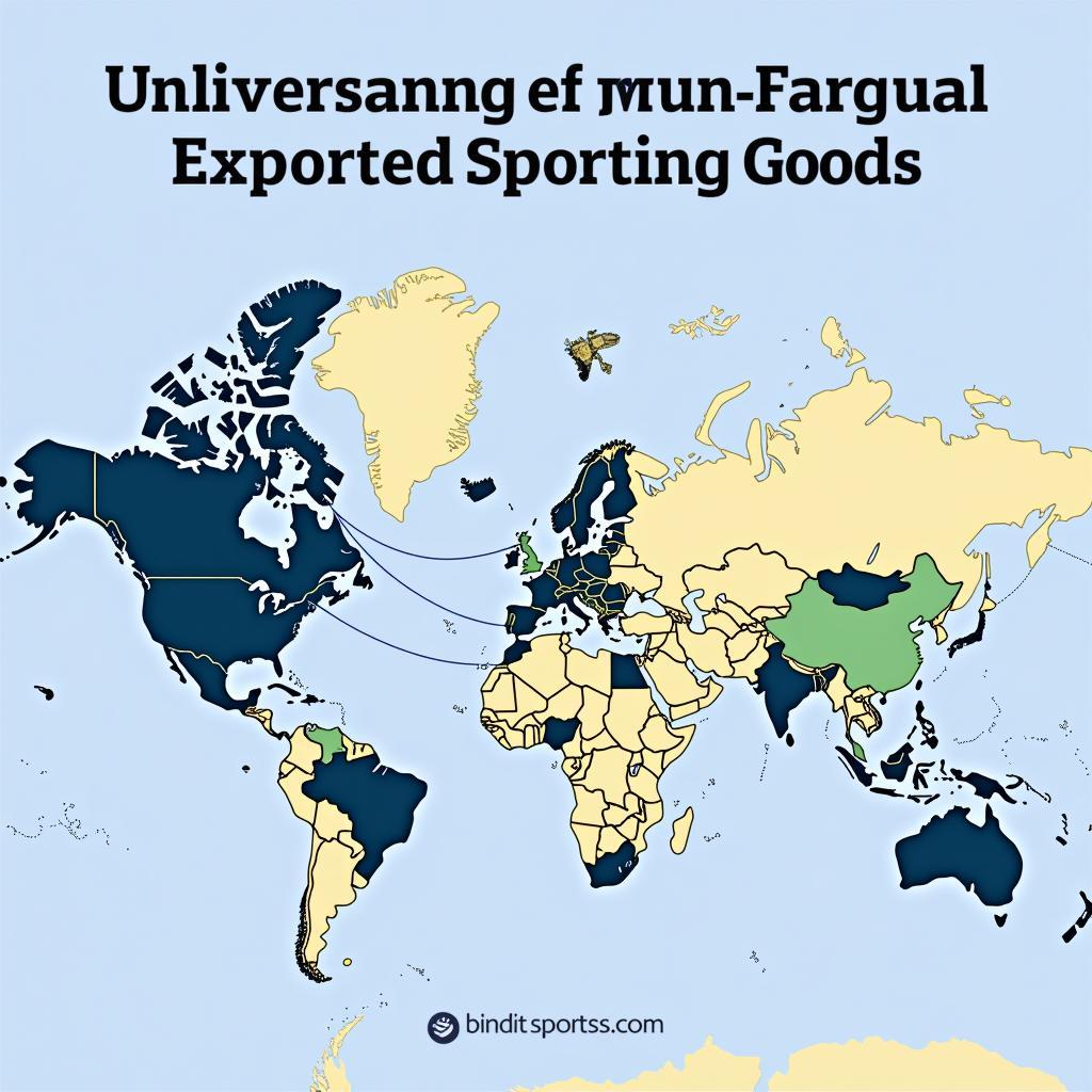 Global Sports Equipment Trade: A Network of Imports and Exports