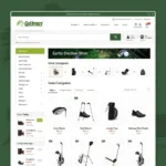 Golf Galaxy Online Store Interface