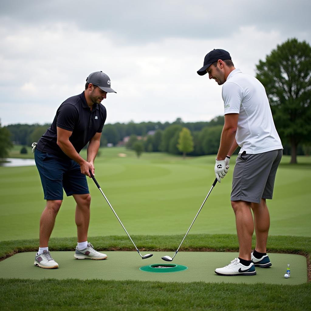 Golf Range Game Competition