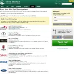 Golf Sweepstakes Listings 2024