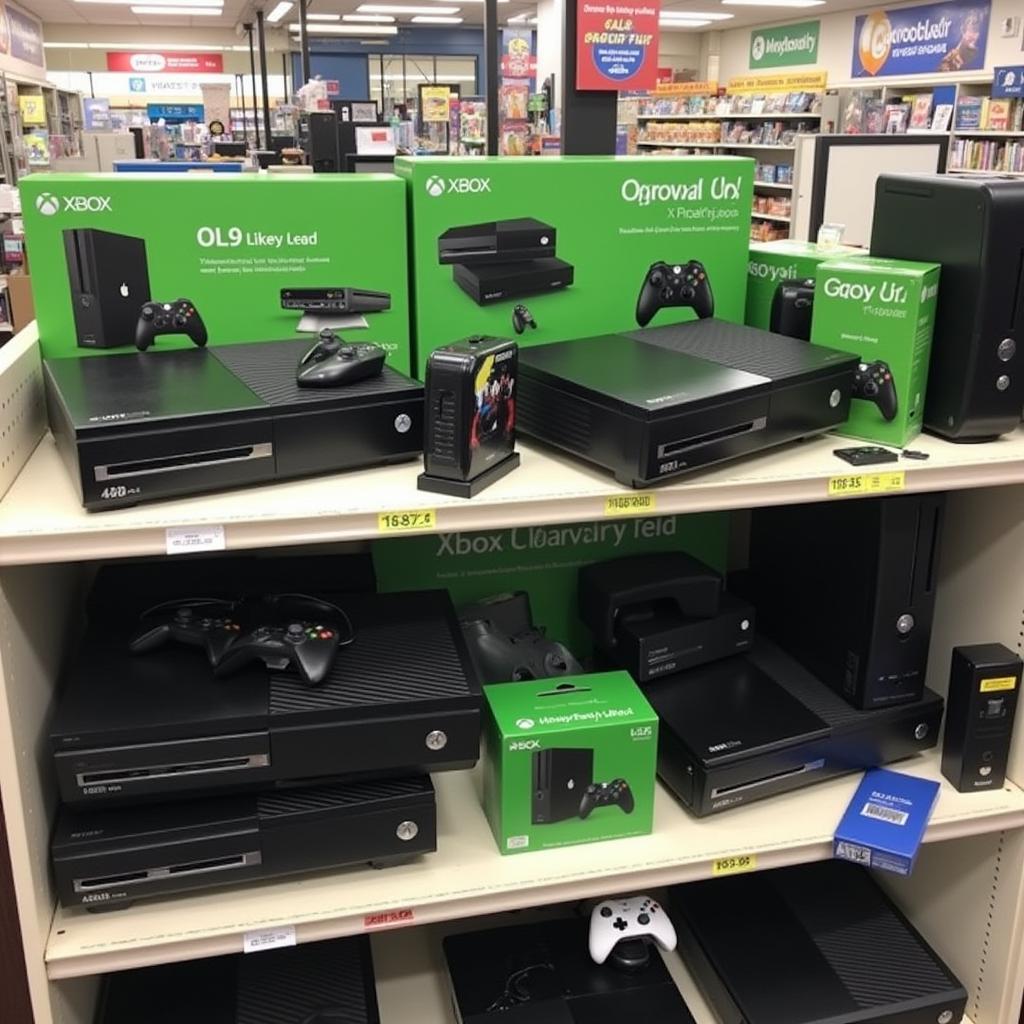 Goodwill Xbox Console Display