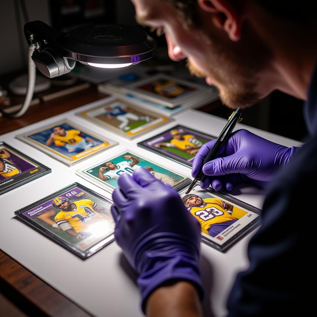 Grading LSU Football Cards for Value