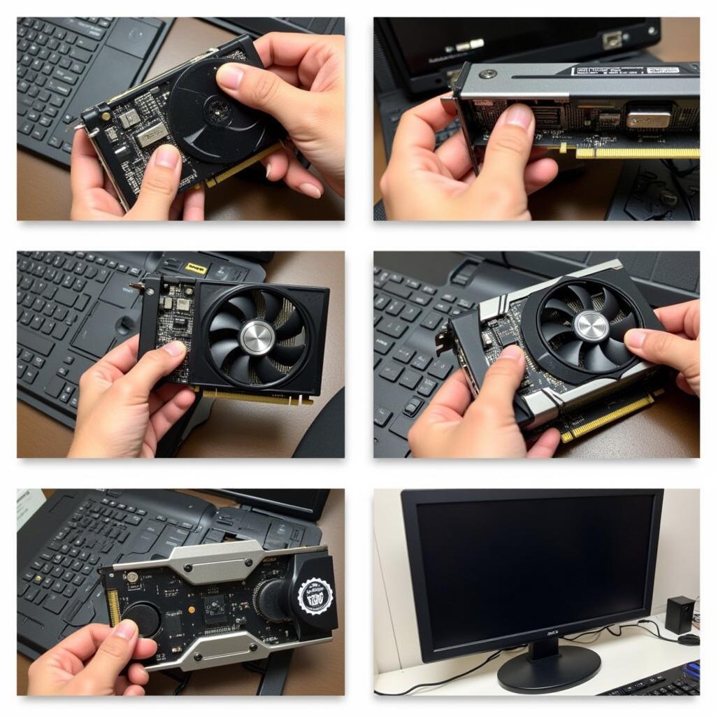 Inspecting a Graphics Card After Winning an Auction