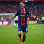 Griezmann Celebrating a Goal in EA FC 24