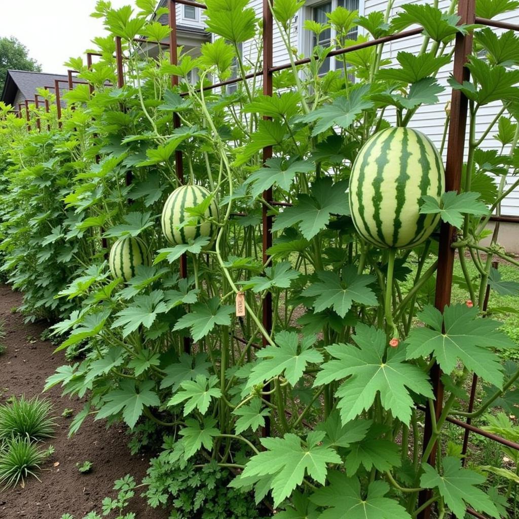 Growing Watermelons in a Home Garden