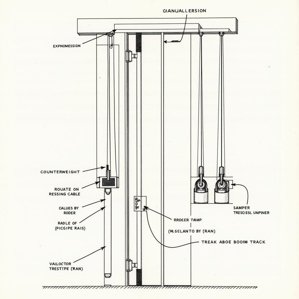 Guillotine Door Mechanism Diagram