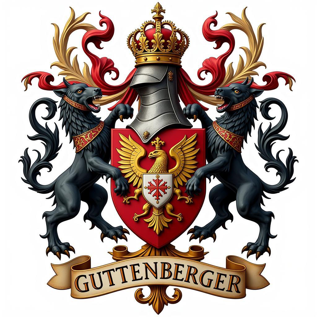 Guttenberger Family Crest