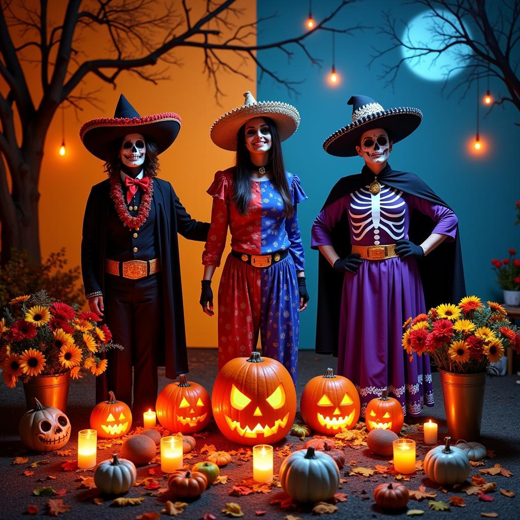 Halloween and Dia de los Muertos Celebrations