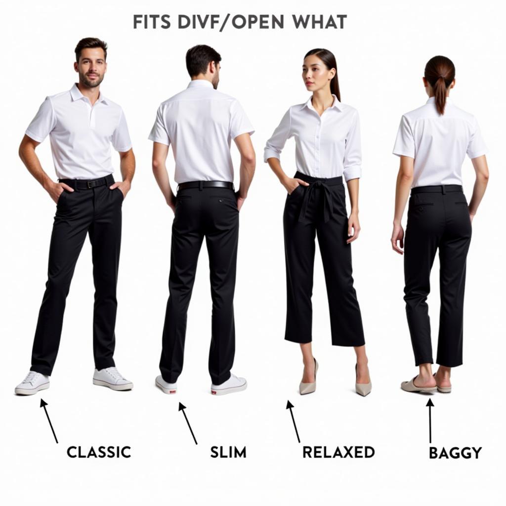 Happy Chef Pants Fit Guide