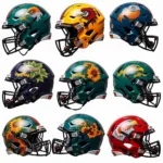 Design Elements of Hawaii Football Helmets