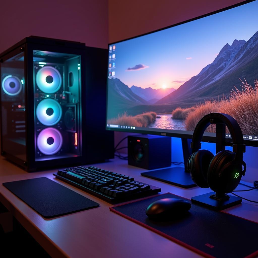 Headphones in a Gaming Setup