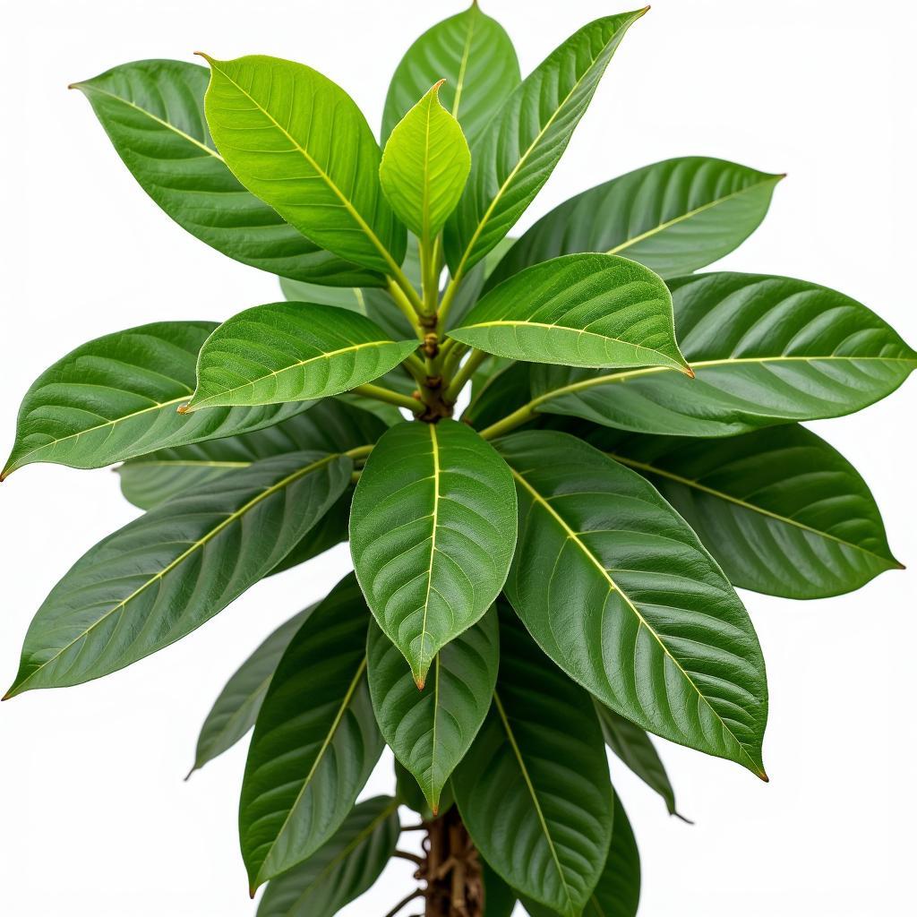 Vibrant and Healthy Money Tree Plant