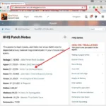 Accessing HHQ Patch Notes