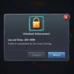 Hidden Achievement 2835596 in VNG Game