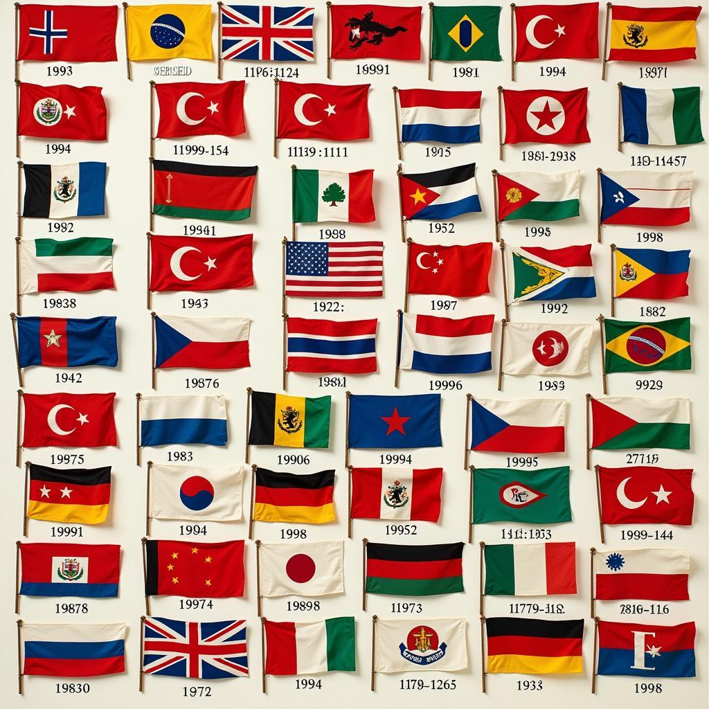 Collection of Historical Flags