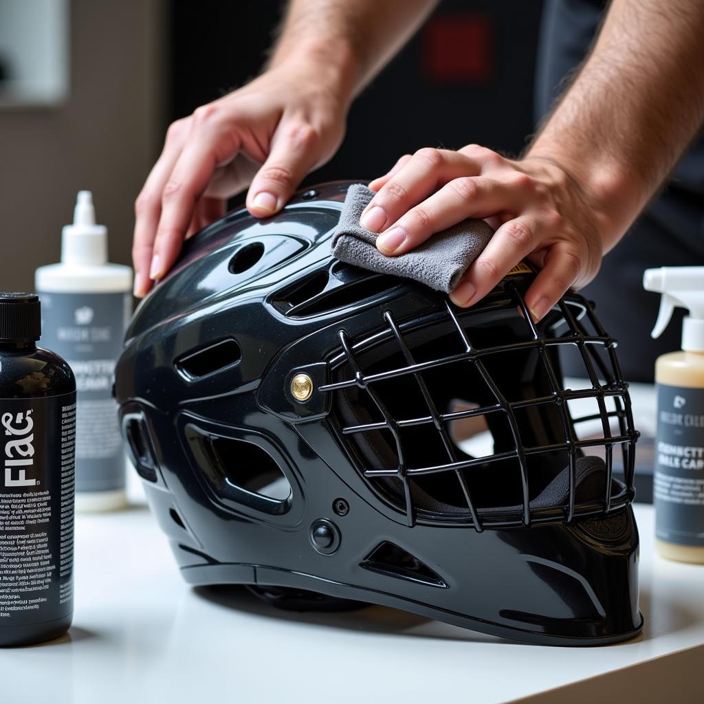 Hockey Helmet Maintenance Tips