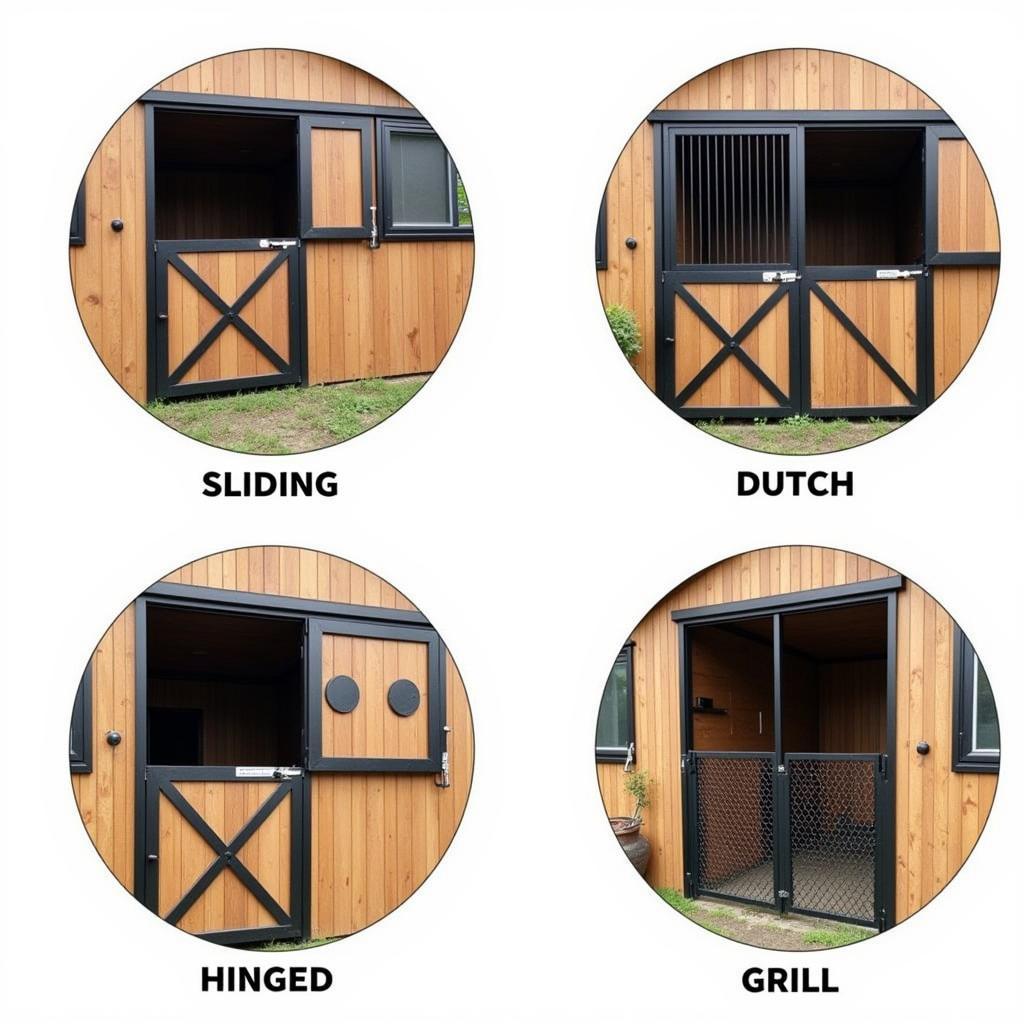 Different Horse Door Types Compared