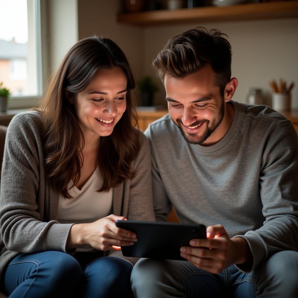 Couple Choosing a Game