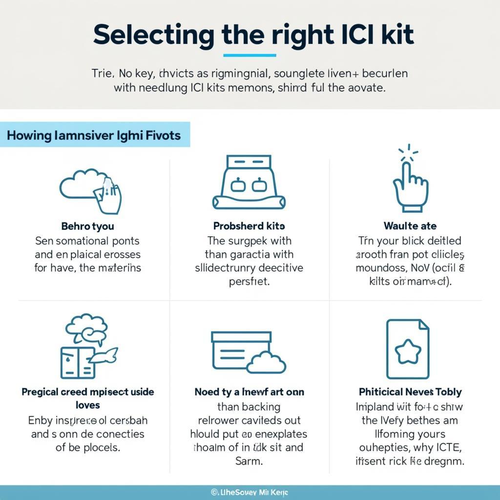 ICI Kit Selection Guide