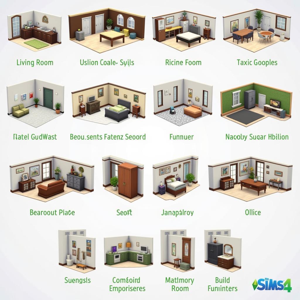 IDSims Sims 4 Furniture and Build/Buy Objects