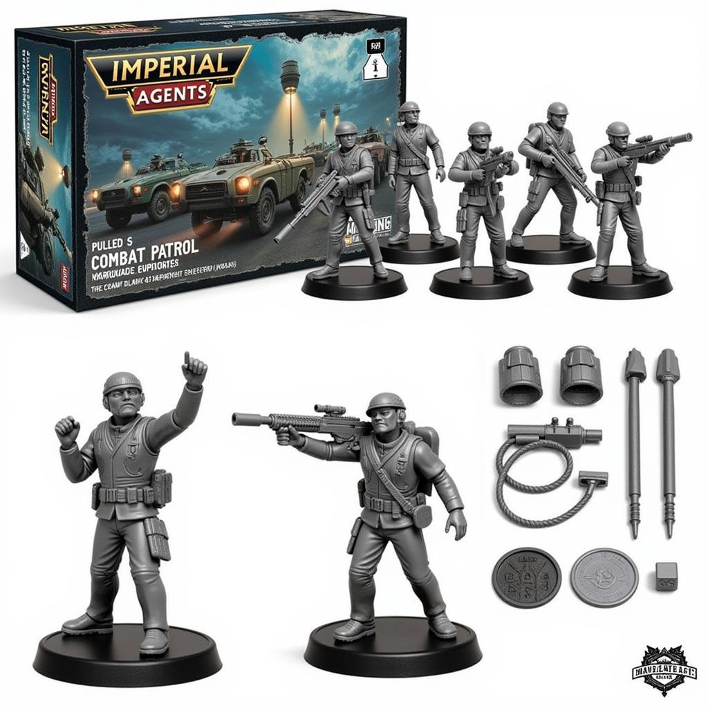 Imperial Agents Combat Patrol Box Contents