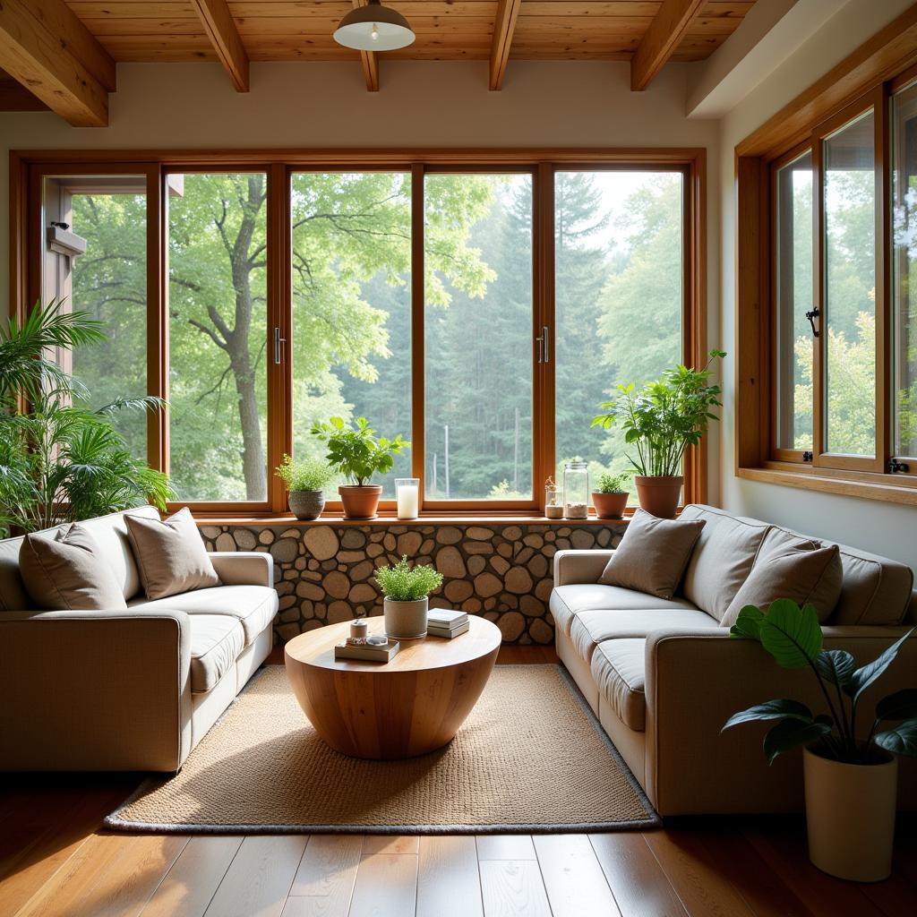 Indoor Garden Essence with Natural Elements