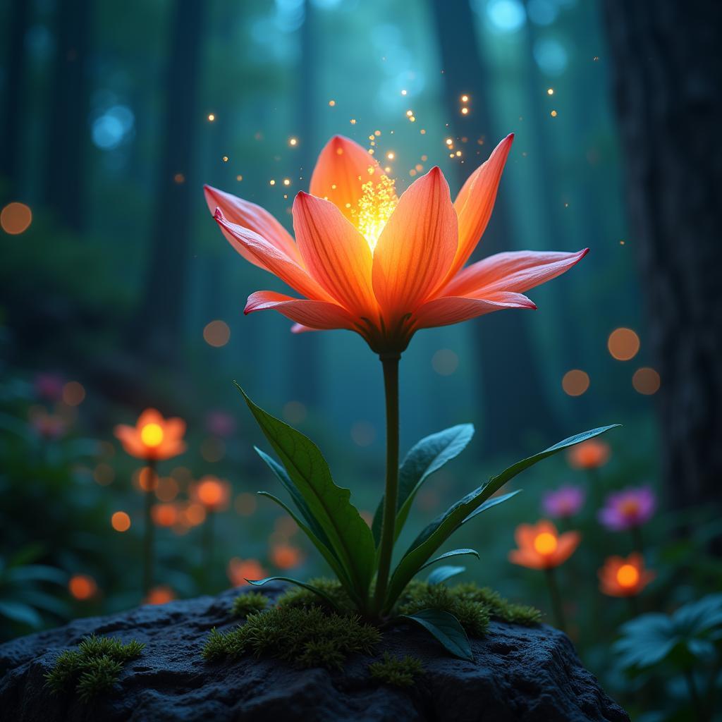 Infinite Flower in a Fantasy Game