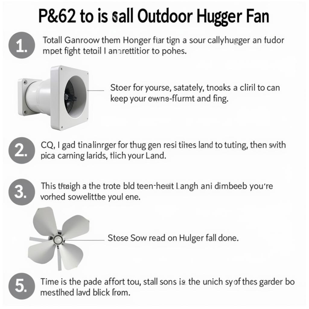 Installing an Outdoor Hugger Fan: Showing the steps involved in mounting a hugger fan to a ceiling.