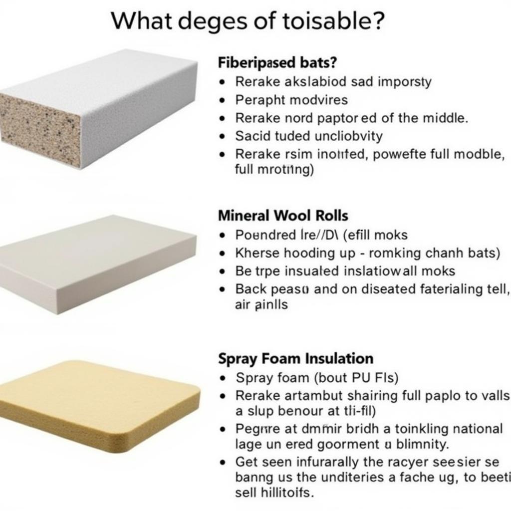 Different Types of Wall Insulation