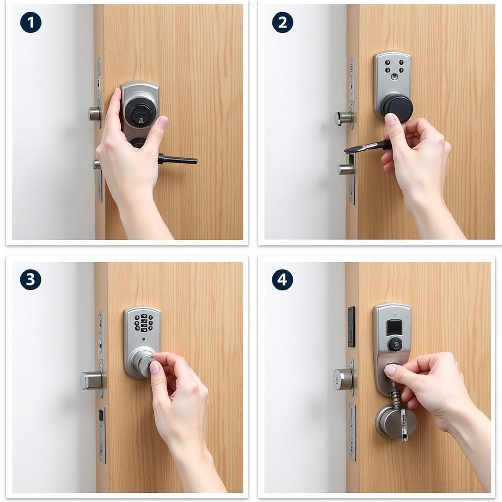 Intouch Lock Installation Process