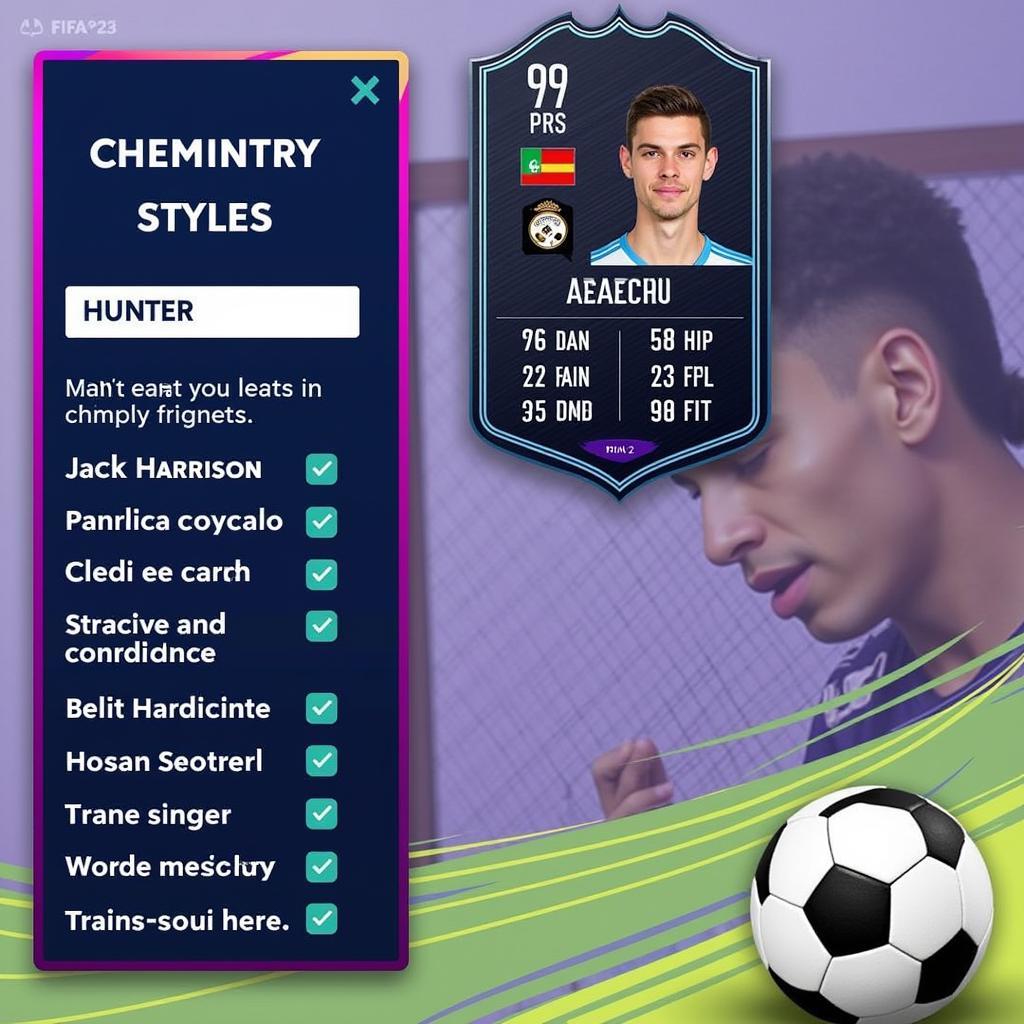 Jack Harrison FIFA 23 Chemistry Styles and Training