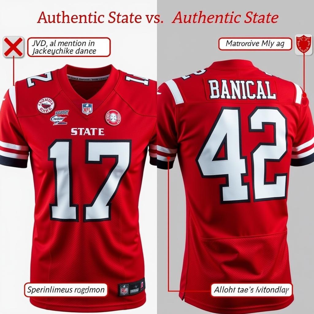 Jacksonville State Football Jersey: Replica vs. Authentic