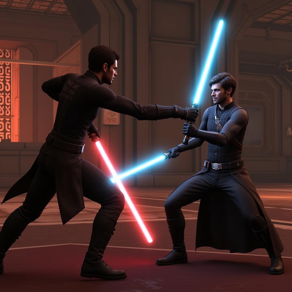 Enhanced Combat in Jedi Outcast