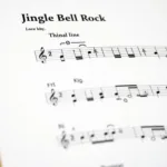 Components of a Jingle Bell Rock Lead Sheet