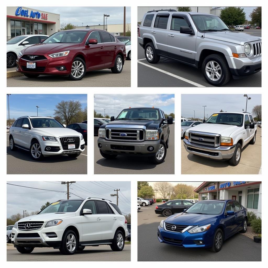 Diverse car selection available at Joel Auto Sale