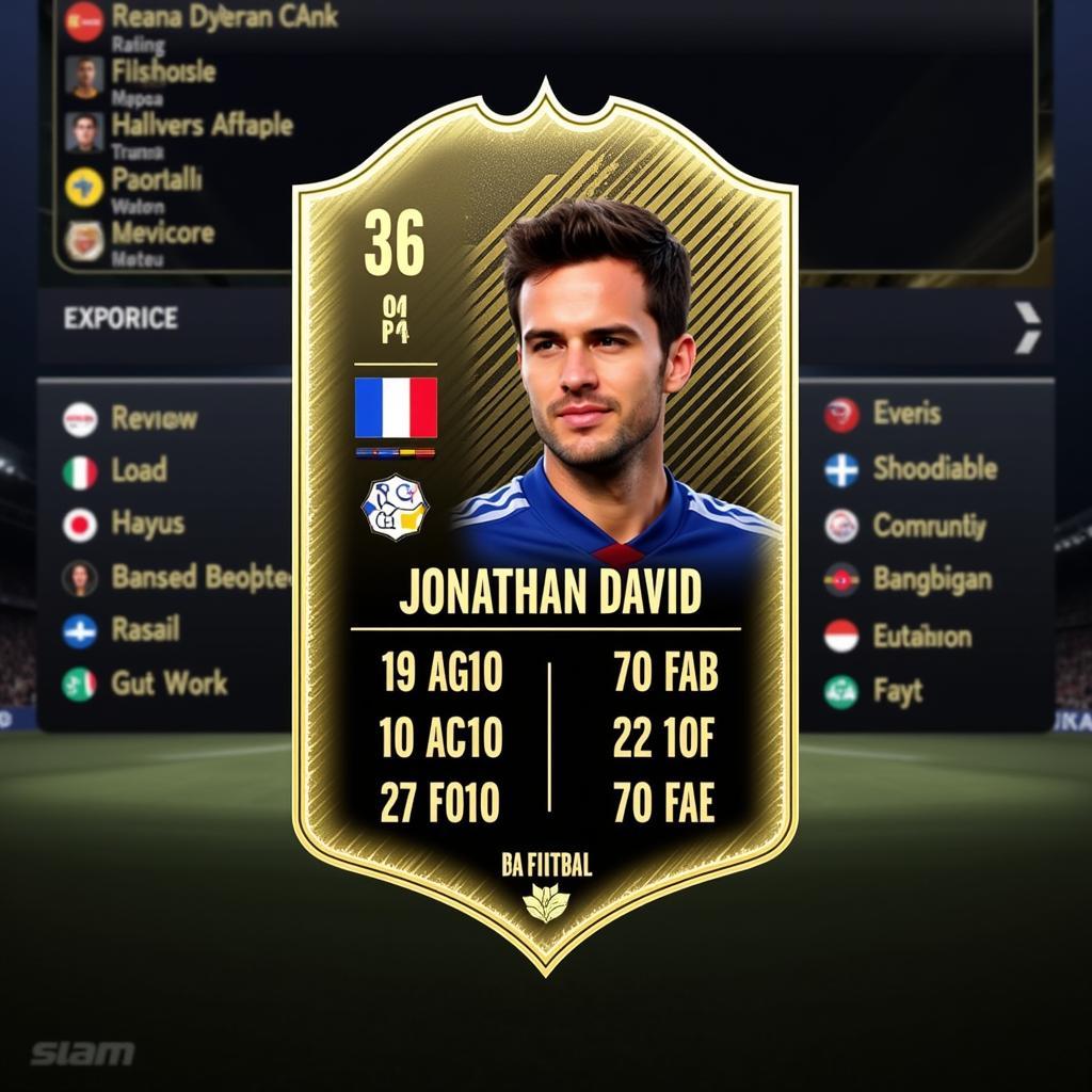 Jonathan David in FIFA 24 Ultimate Team