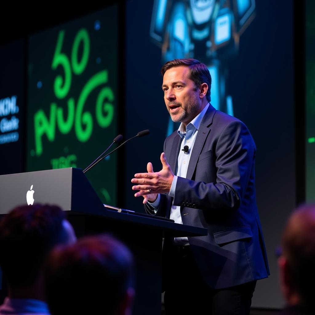 Jonathan Shore Speaking at a Gaming Conference