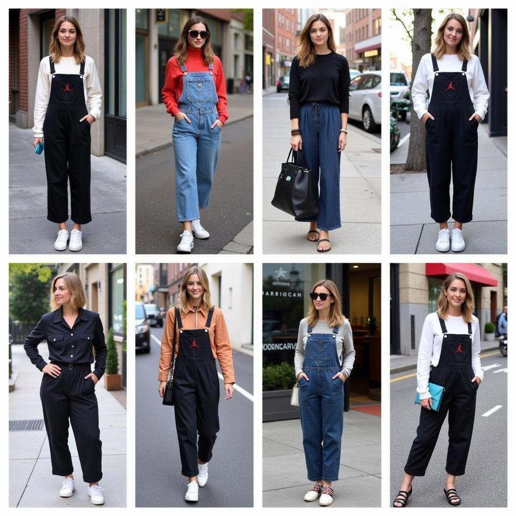 Jordan Overalls Street Style Inspiration