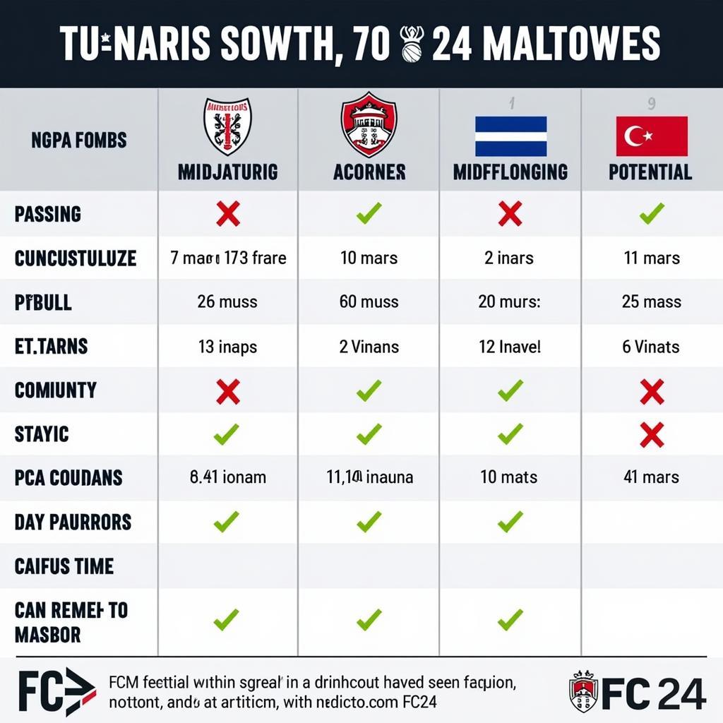 Jovan Mijatovic FC 24 Attribute Comparison Chart