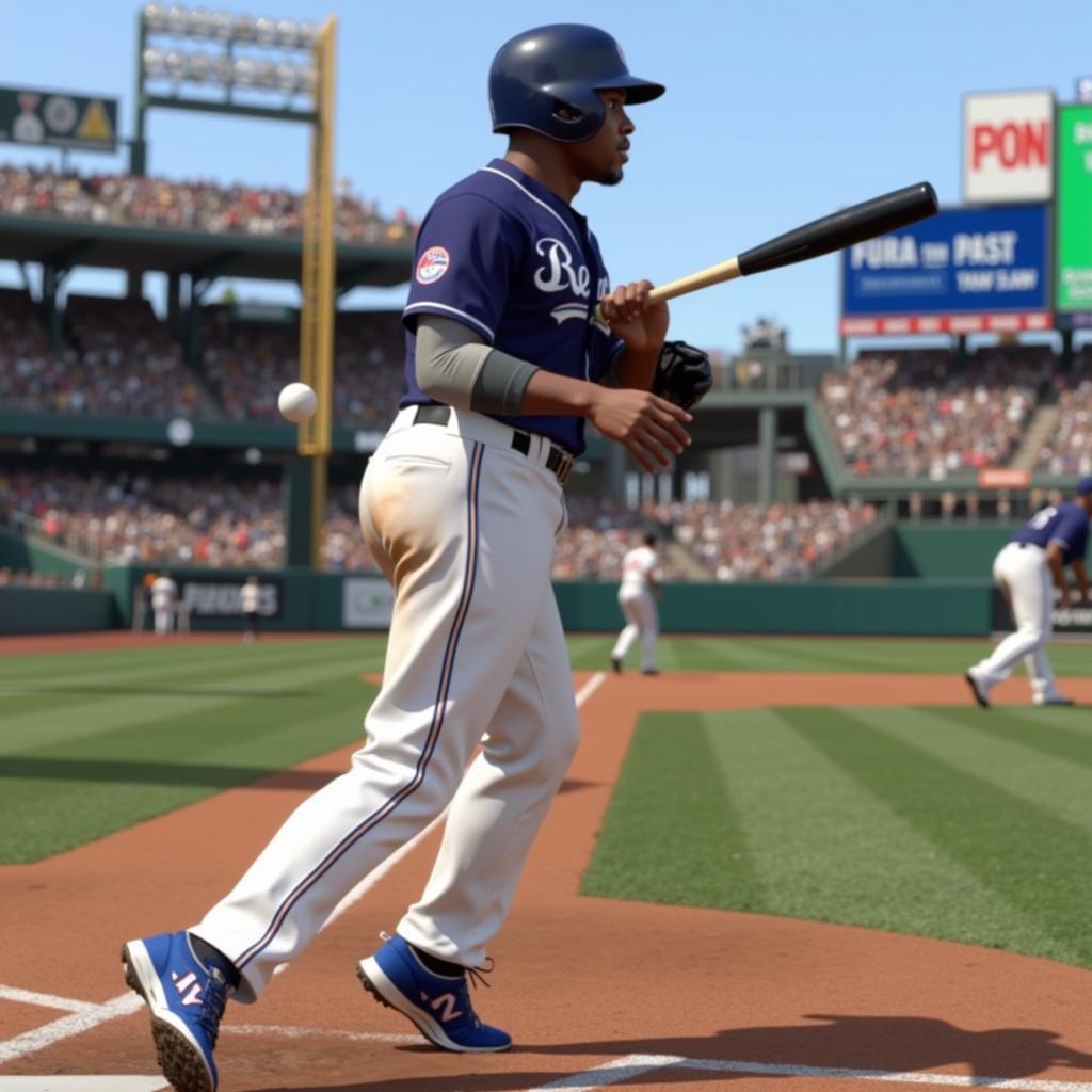 Julio Rodriguez In-Game Action in MLB The Show 23