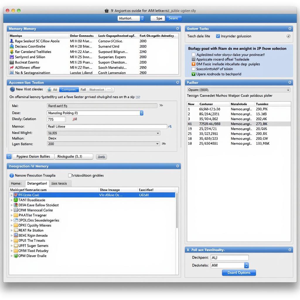 Karhu RAM Test Interface